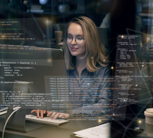 html-css-collage-concept-with-person